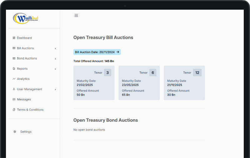 Online Bidding Portal